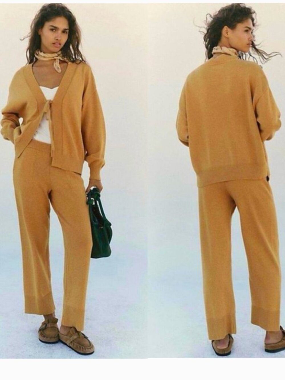 NWOT Free People Beach Solar Sweater SET